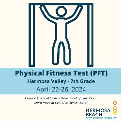 Physicial Fitness Test - 7th Grade - April 22-26, 2024